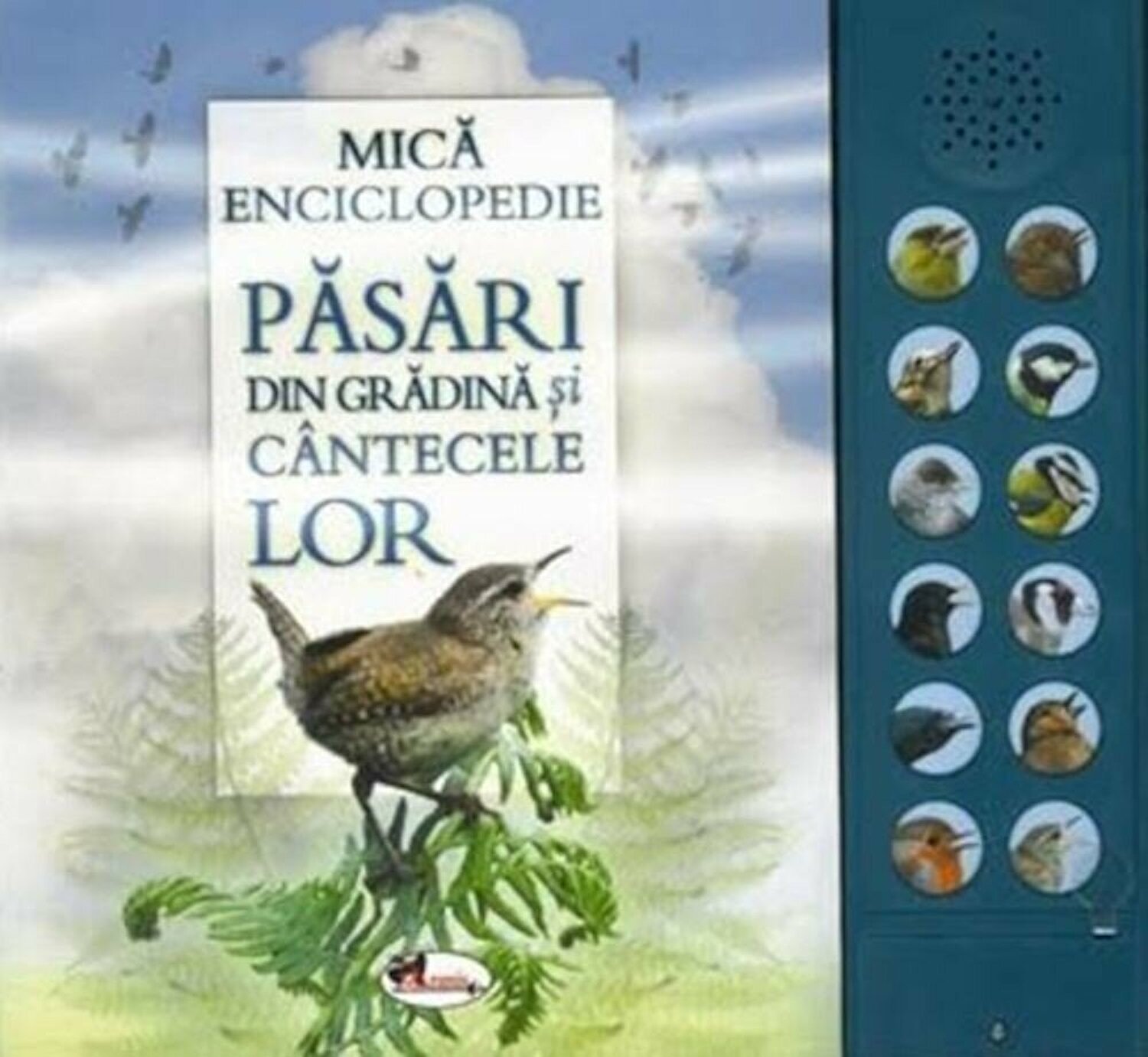 Pasari din gradina si cantecele lor (carte cu sunete) 